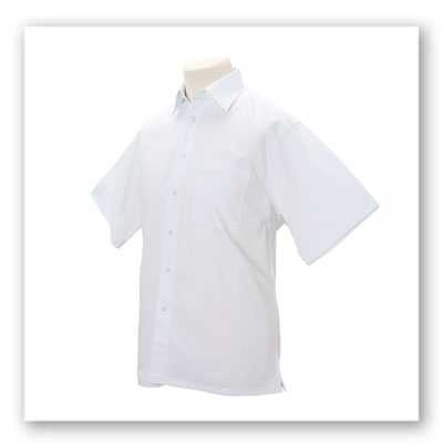 White Short Sleeved Shirt  - LOTCLO5619