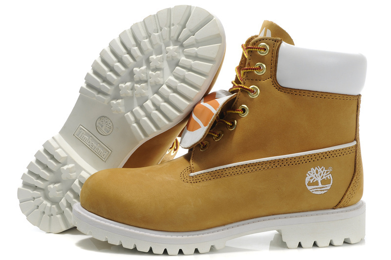 Discount i28bp 4nmdgb Timberland Men 6 Inch Boots Yellow White